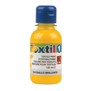 Boja tempera za tekstil 125ml CMP 201 žuta