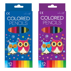 Boje drvene 12boja Color Educa blister