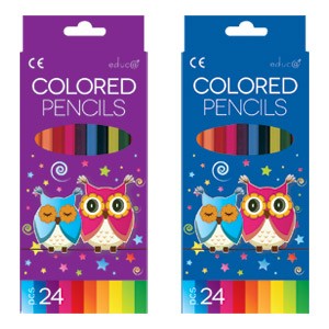 Boje drvene 24boje Color Educa blister