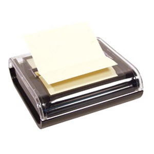 Stalak i blok samoljepljiv "Z" 75x75mm Global Notes 5643-01 crni