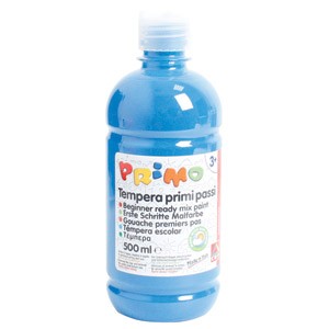 Boja tempera 0,5 litre Primo base CMP plava