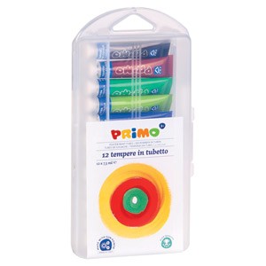 Boja tempera 7,5ml aluminijska tuba 12boja/poly CMP blister