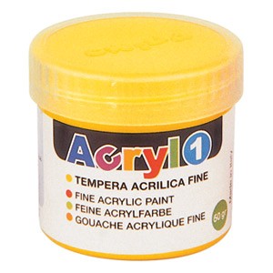 Boja tempera akrilna 60g CMP 201 svijetlo žuta