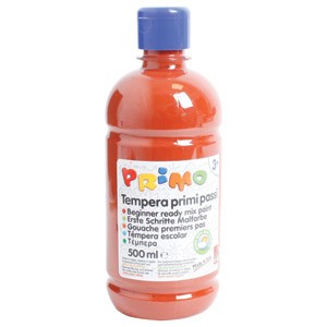 Boja tempera 0,5 litre Primo base CMP smeđa