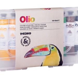 Boje uljne 10boja 18ml pp kutija CMP 425TO10P