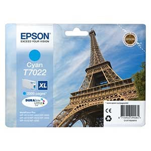 Epson T7022 WF PRO 4535DWF - CYAN