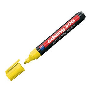 Marker permanentni 1,5-3mm okrugli vrh Edding 300 žuti