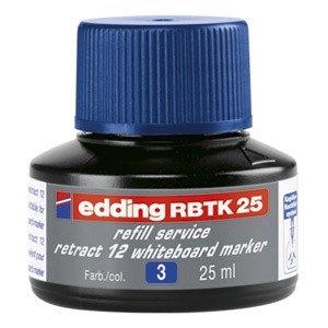 Tinta za marker (za bijelu ploču) 25ml Edding BTK25 plava
