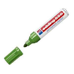 Marker permanentni 3-4mm Edding 550 zeleni