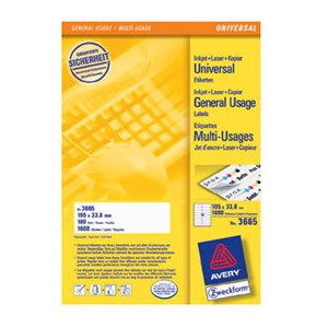 Etikete ILK 105x33,8mm pk100L Zweckform 3665