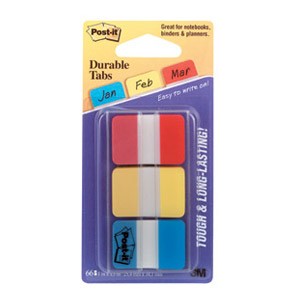 Zastavica 25,4x38mm 3bojex22L Post-it 3M.686-RYB