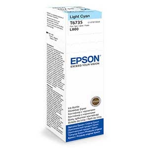 Epson T6735 L800 - LIGHT CYAN CISS 70ml