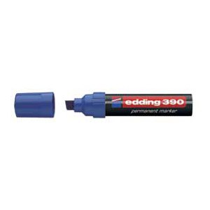 Marker permanentni 4-12mm Edding 390 plavi