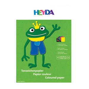 Kolaž - blok A4 10 listova 130g papir u boji Heyda 20-47 125