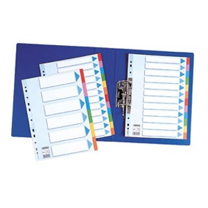 Pregrada plastična A4 kolor 6listova Esselte 152600