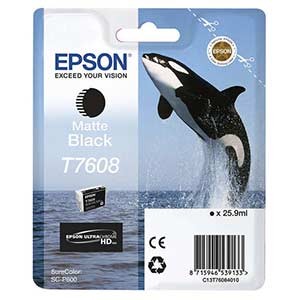 Epson T7608 SC-P600 - MATTE BLACK