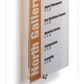 Informacijski okvir za vrata CRYSTAL SIGN 210x297mm