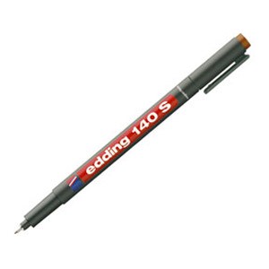 Marker OHP permanentni 0,3mm Edding 140 S narančasti