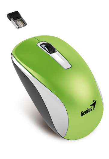 Miš Genius NX-7010 USB metalik zeleni bežični