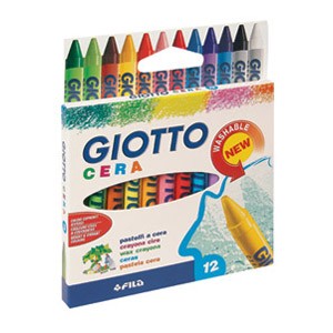 Boje voštane 12boja Giotto Fila 2812 blister