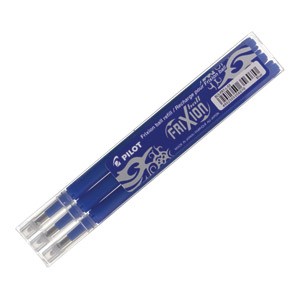 Uložak za roler 0,7mm Frixion pk3 Pilot BLS-FR7-L-S3 plavi