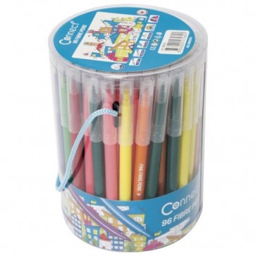 Flomaster školski 96boja (12bojax8kom) Connect