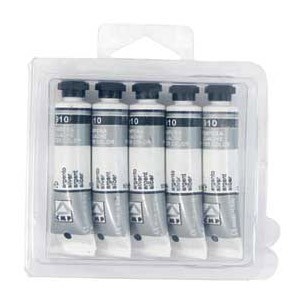 Boja tempera 12ml.aluminijska tuba pk5 CMP srebrna