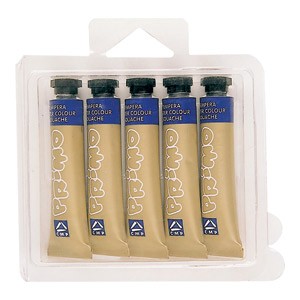 Boja tempera 12ml.aluminijska tuba pk5 CMP zlatna