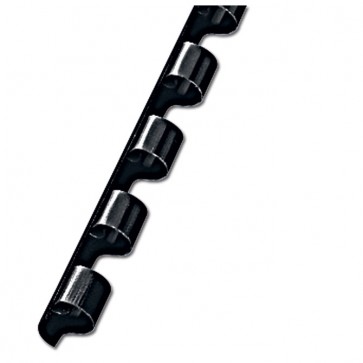 Spirala plastična fi-14mm pk100 Fellowes crna