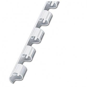 Spirala plastična fi-16mm pk100 Fellowes bijela