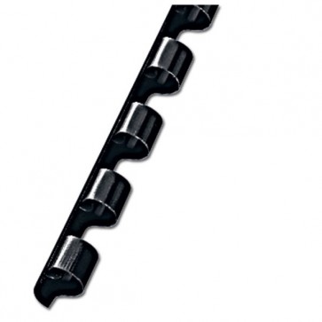 Spirala plastična fi-12mm pk100 Fellowes crna