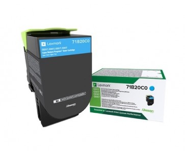 CS/CX 317/ 417/ 517 Cyan toner 2.300 str.