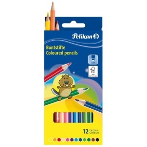 Boje drvene 12boja Pelikan 724005 blister