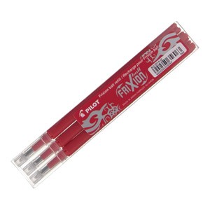 Uložak za roler 0,7mm Frixion pk3 Pilot BLS-FR7-R-S3 crveni