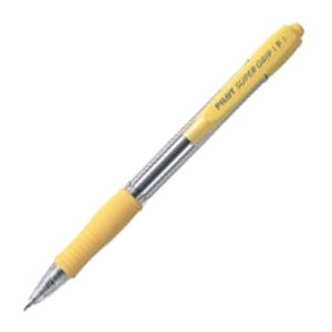 Olovka kemijska Super Grip Pilot BPGP-10R-F žuta