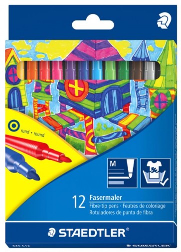 Flomaster školski 24boje Noris Club Staedtler 325 C24
