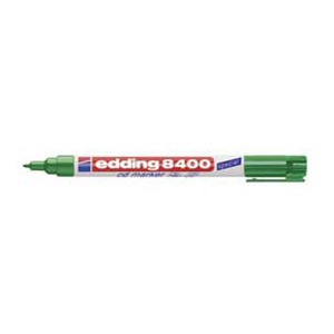Marker za CD/DVD permanentni 0,5-1mm Edding 8400 zeleni