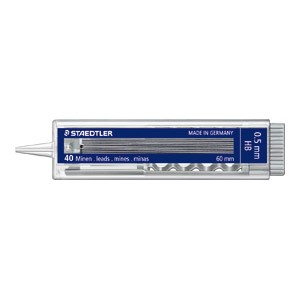 Mine 0,5mm HB 1tuba/40mina Staedtler 255 05-HB