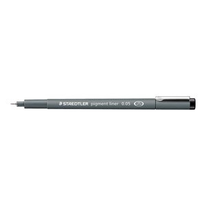 Flomaster fineliner pigment 0,05mm Staedtler 308 005-9 crni