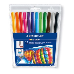 Flomaster školski 12boja Noris Club Staedtler 325WP12