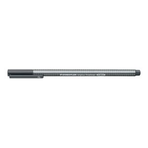 Flomaster fineliner triplus 0,3mm Staedtler 334-8 sivi
