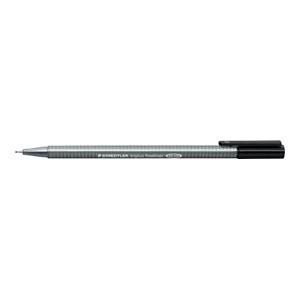 Flomaster fineliner triplus 0,3mm Staedtler 334-9 crni