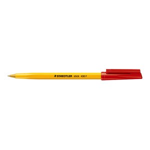 Olovka kemijska Stick Staedtler 430 F-2 crvena