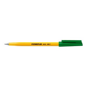 Olovka kemijska Stick Staedtler 430 F-5 zelena
