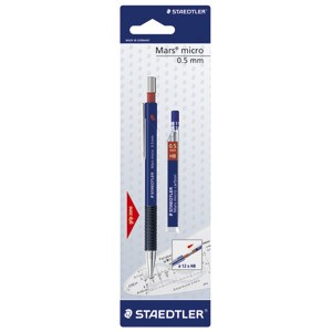 Olovka tehnička 0,5mm Mars micro+mine Staedtler 7755BK25DA blister