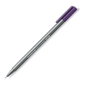 Flomaster fineliner triplus 0,3mm Staedtler 334-69 tamno ljubičasti