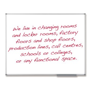 Ploča magnetna 120x180cm aluminijski okvir Nobo 1902648 bijela