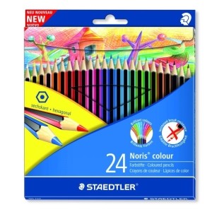 Boje drvene 24boje Noris colour Staedtler 185C24 blister