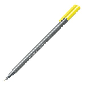 Flomaster fineliner triplus 0,3mm Staedtler 334-101 neon žuti