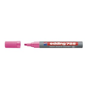 Marker neon za tamnu ploču 2-5mm Edding 725 rozi